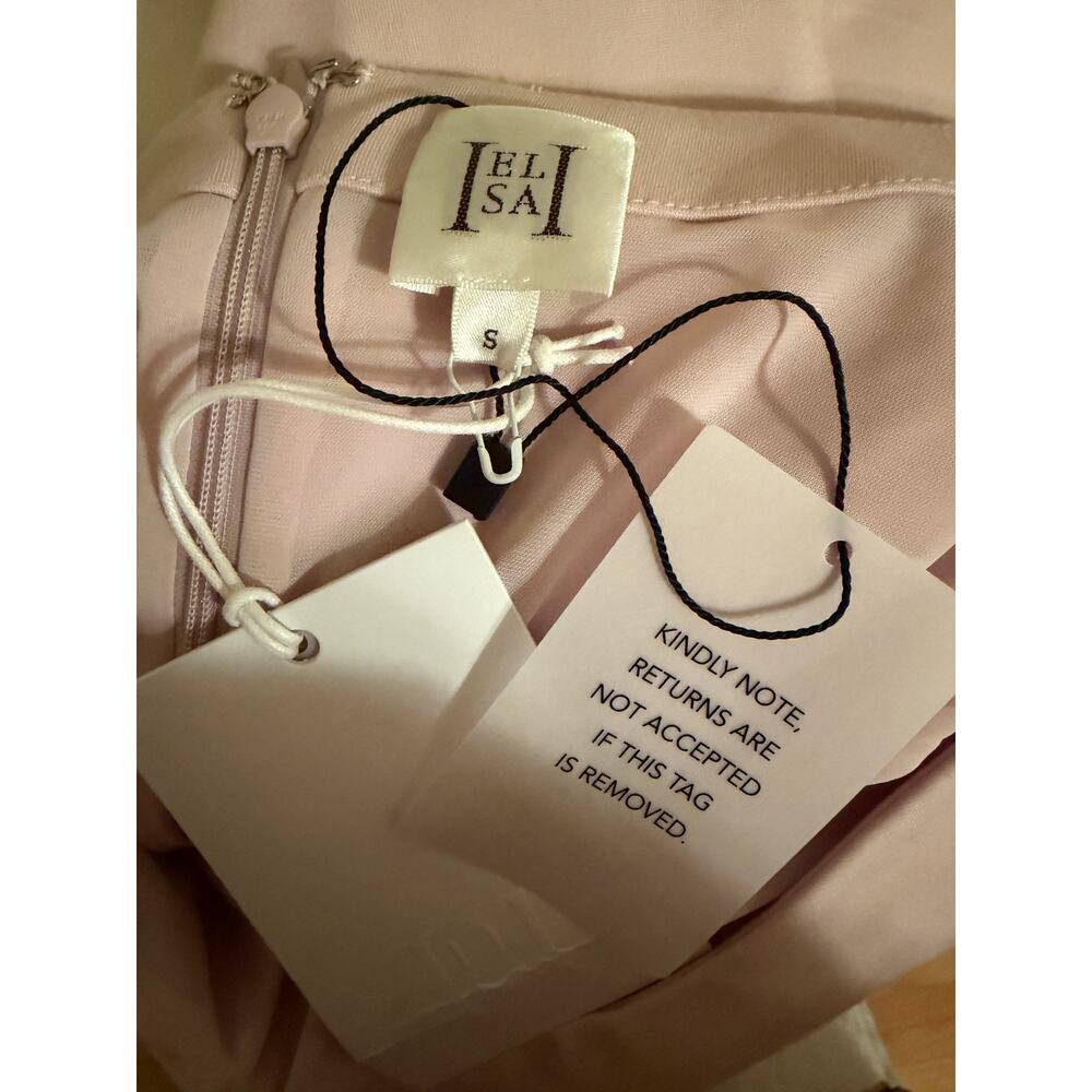 Helsa Naomi barely pink dress s small - Picture 3 of 5